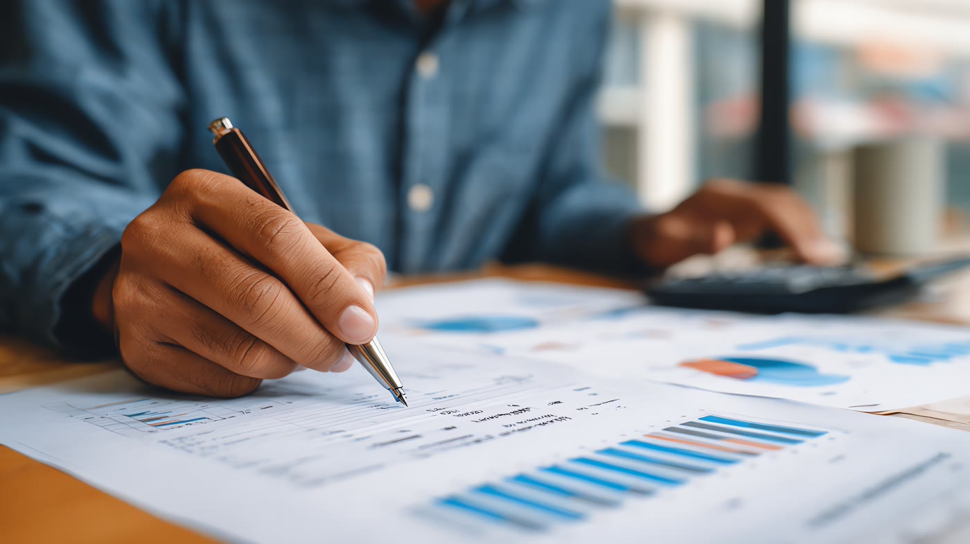 Owner financial report dashboard
